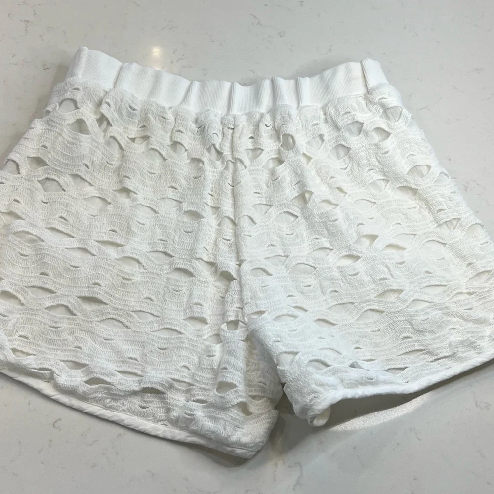 Simkhai Harley Eyelet Shorts